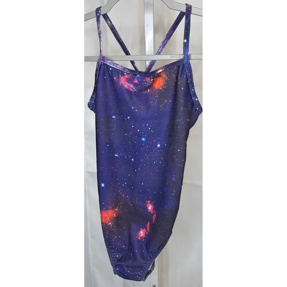 Girls Swimsuit One Piece Bathing Suit Quick Dry Size  Size medium NWT